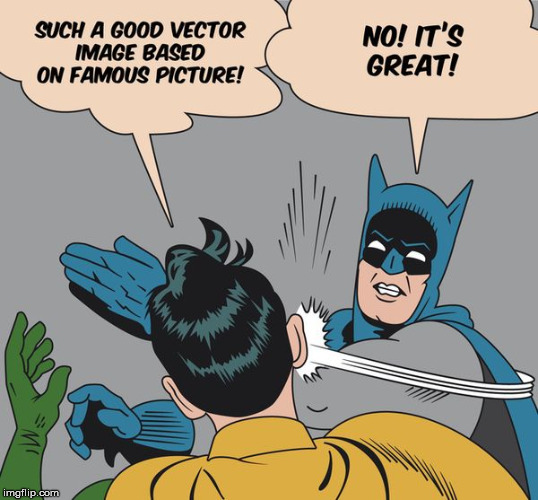 Updated Batman slapping Robin | image tagged in batman slapping robin | made w/ Imgflip meme maker