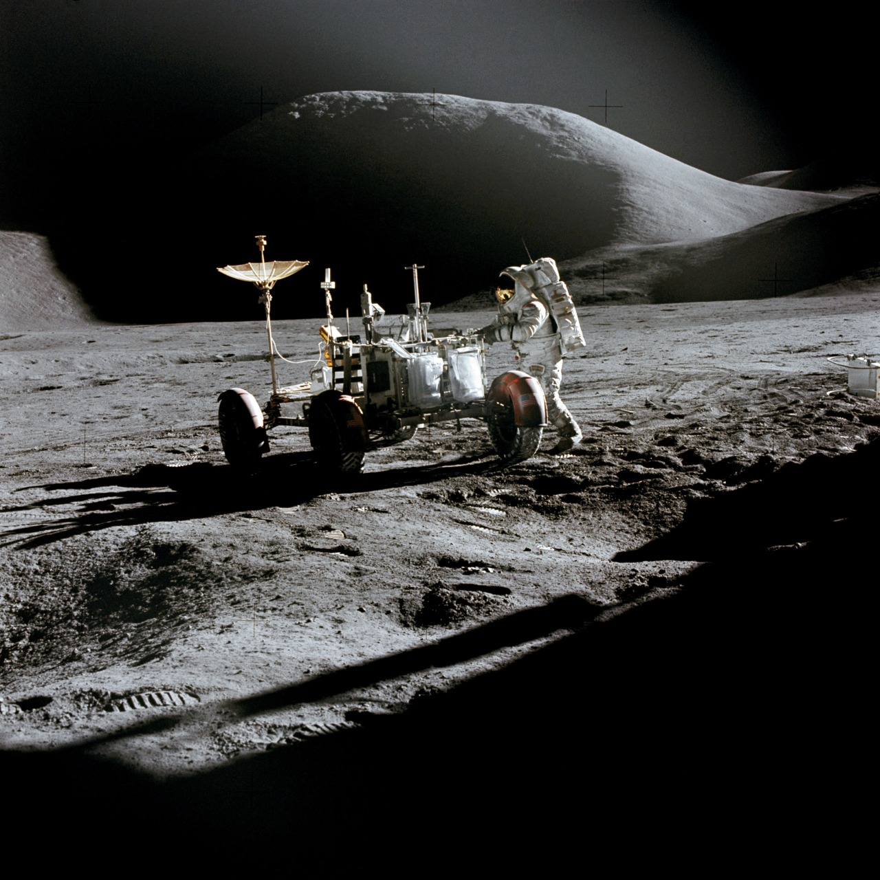 High Quality Lunar rover ATV Blank Meme Template