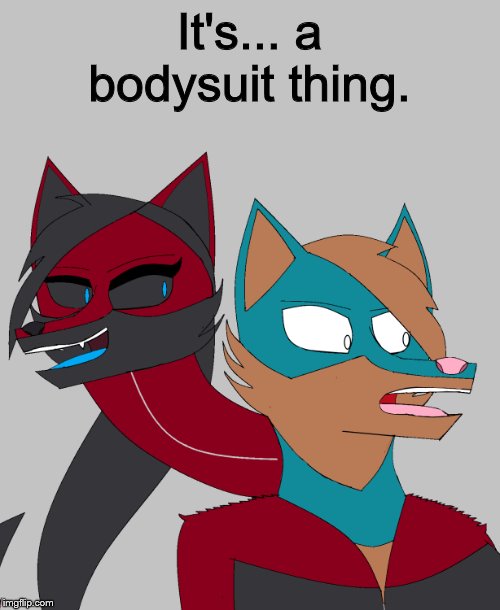It's... a bodysuit thing. | made w/ Imgflip meme maker