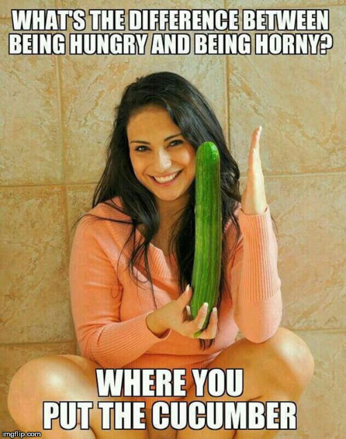 It is a little prickly | image tagged in cucumber | made w/ Imgflip meme maker