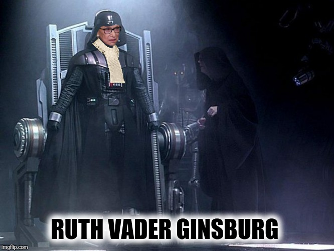 RUTH VADER GINSBURG | made w/ Imgflip meme maker