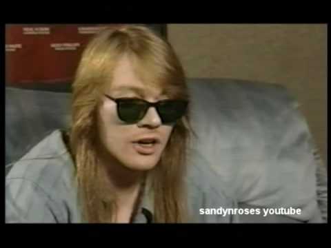 Axl Rose Old School Blank Meme Template