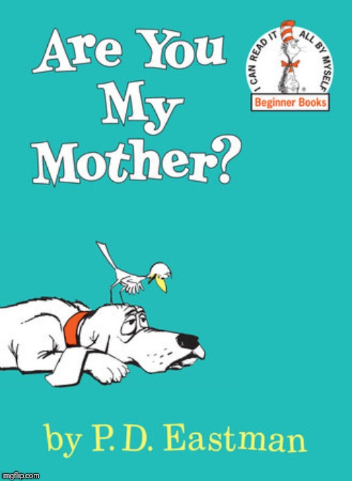 Are you my mother | image tagged in are you my mother | made w/ Imgflip meme maker