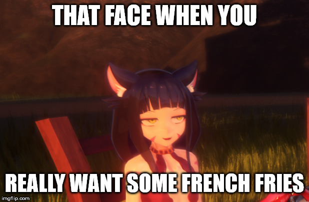 I love going sam gamgee on potatoes | THAT FACE WHEN YOU; REALLY WANT SOME FRENCH FRIES | image tagged in french fries,hunger,potatoes,fast food | made w/ Imgflip meme maker