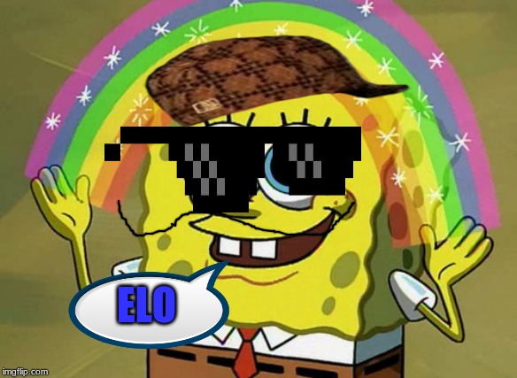 Imagination Spongebob Meme | ELO | image tagged in memes,imagination spongebob | made w/ Imgflip meme maker