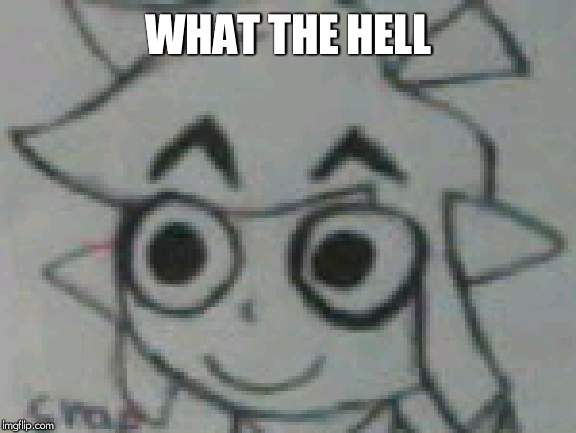 Ton lonk | WHAT THE HELL | image tagged in ton lonk | made w/ Imgflip meme maker