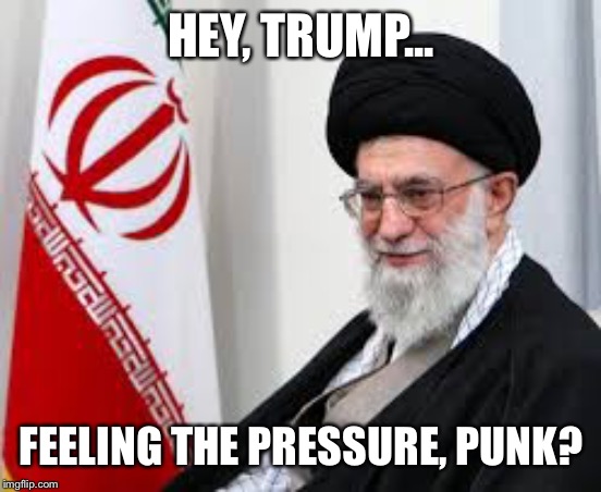 HEY, TRUMP... FEELING THE PRESSURE, PUNK? | made w/ Imgflip meme maker