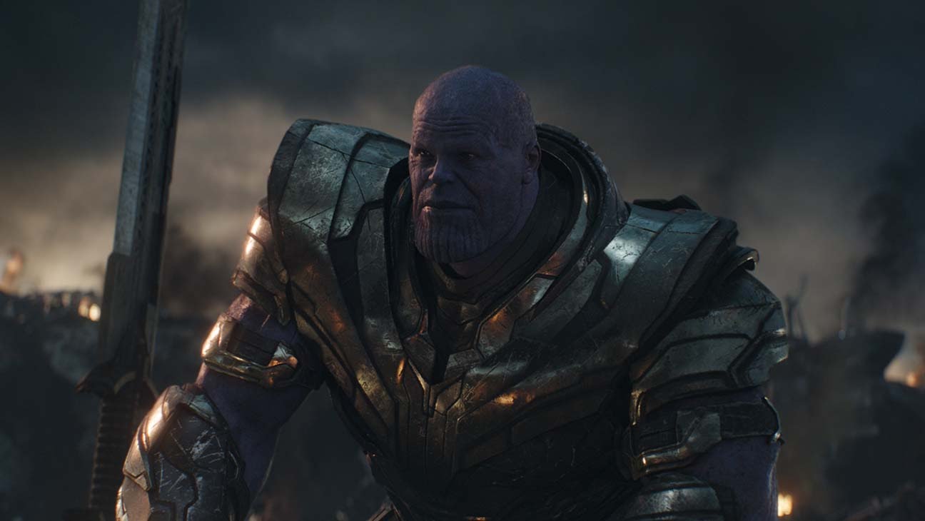 Thanos sitting Blank Meme Template