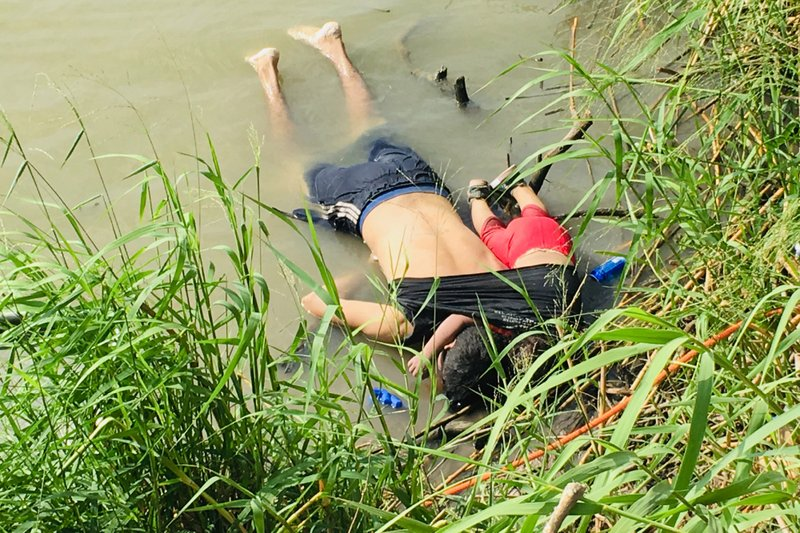 Drowned illegals  father and daughter Blank Meme Template