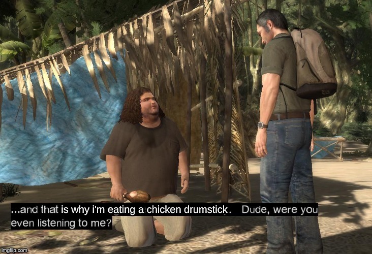 A template I created | is why i'm eating a chicken drumstick | image tagged in and that x,lost,template | made w/ Imgflip meme maker