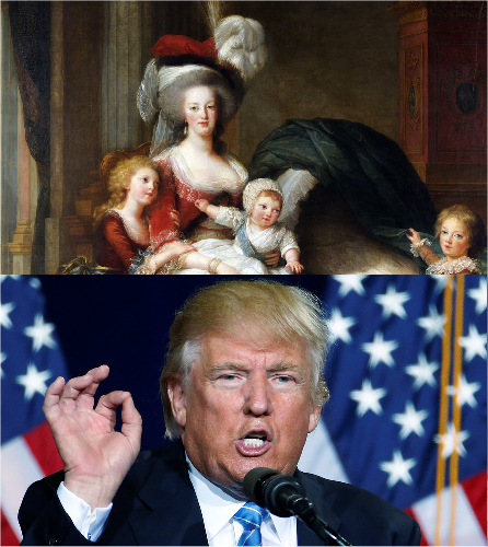 Marie Antoinette - Trump Blank Meme Template