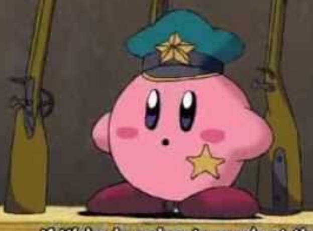 High Quality Officer Kirby Blank Meme Template
