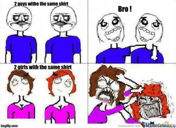 You cant deny it its true!!! | image tagged in girls vs boys,shirts | made w/ Imgflip meme maker