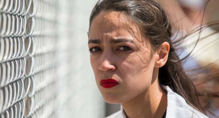 High Quality AOC Concentration Camps Blank Meme Template