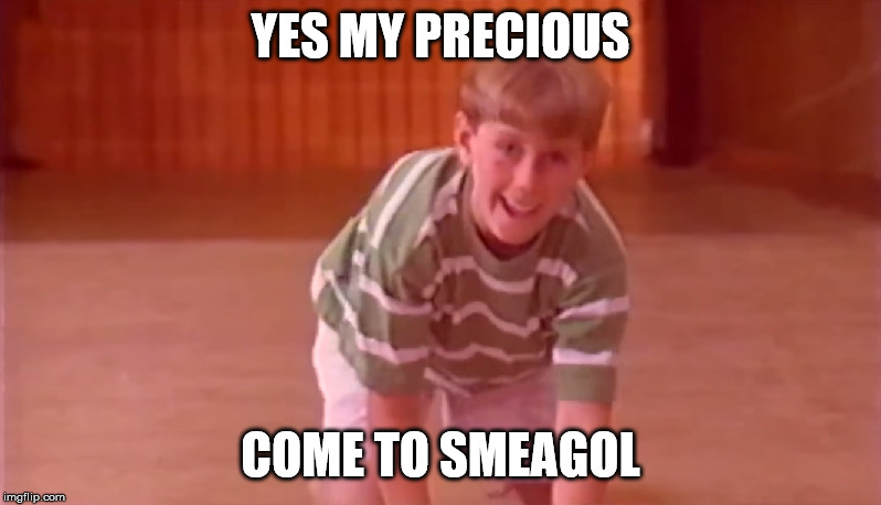 Precious is smeagols special friend | YES MY PRECIOUS; COME TO SMEAGOL | image tagged in gollum,my precious,special friend,friendship,creepy smile,creepy shit | made w/ Imgflip meme maker