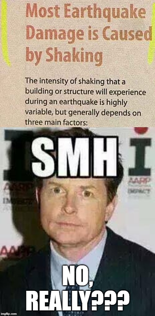 You Don't Say???? | NO, REALLY??? | image tagged in michael j fox | made w/ Imgflip meme maker