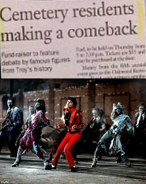 Cause It's a Thriller...... | image tagged in thriller | made w/ Imgflip meme maker
