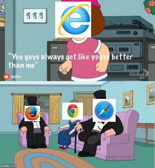 25 Best Memes About Chrome Vs Firefox Vs Ie Chrome Vs