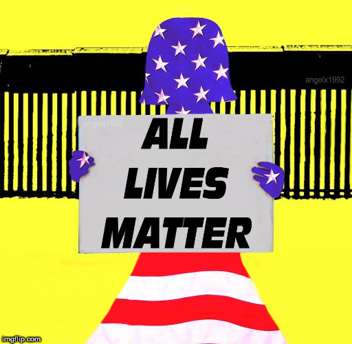 image tagged in all lives matter,border wall,children,concentration camp,us flag,asylum | made w/ Imgflip meme maker