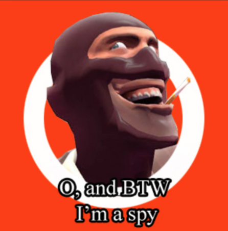 im a spy Blank Meme Template