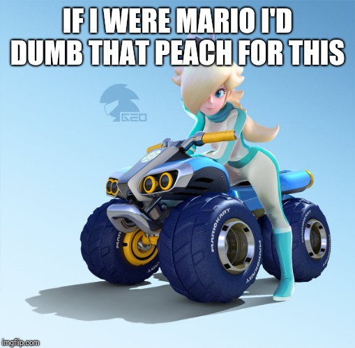 Rosalina on her bike - Imgflip