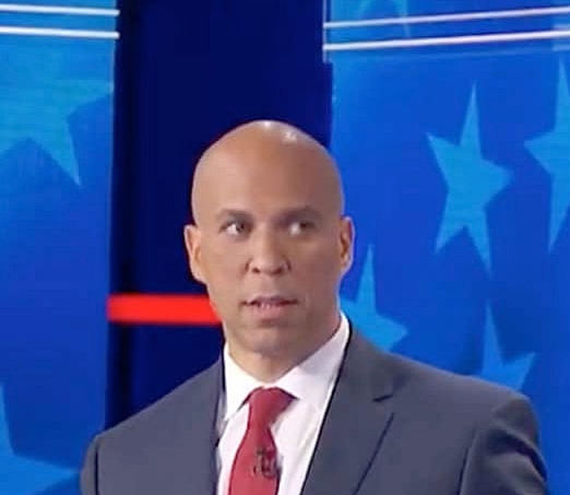 Corey booker shocked1 Blank Meme Template