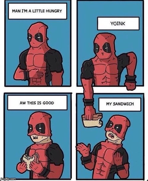 Deadpool Breaks the 4th Wall | image tagged in memes,funny,deadpool,deadpool surprised | made w/ Imgflip meme maker