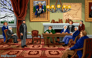 Abraham Lincoln | image tagged in gifs,marios time machine | made w/ Imgflip images-to-gif maker