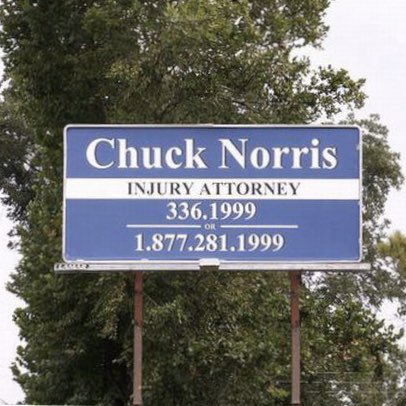 Chuck Norris Attorney Blank Meme Template