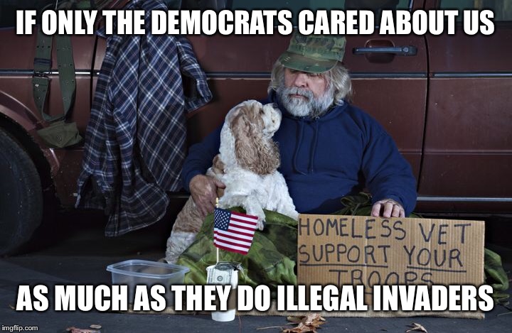 IF ONLY THE DEMOCRATS CARED ABOUT US AS MUCH AS THEY DO ILLEGAL INVADERS | made w/ Imgflip meme maker