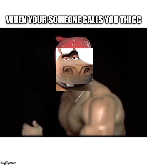 ricardo milosss | WHEN YOUR SOMEONE CALLS YOU THICC | image tagged in ricardo milosss | made w/ Imgflip meme maker