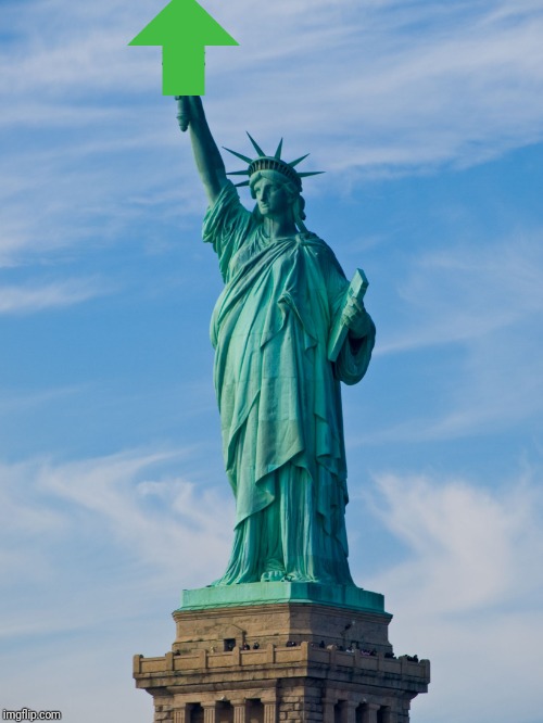 statue of liberty | image tagged in statue of liberty | made w/ Imgflip meme maker
