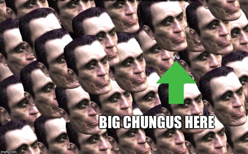 BIG CHUNGUS HERE | made w/ Imgflip meme maker