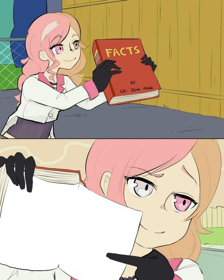 Neo giving the Facts Blank Meme Template