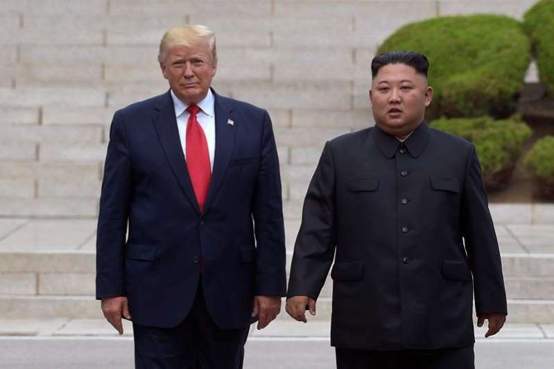 trump and kim Blank Meme Template