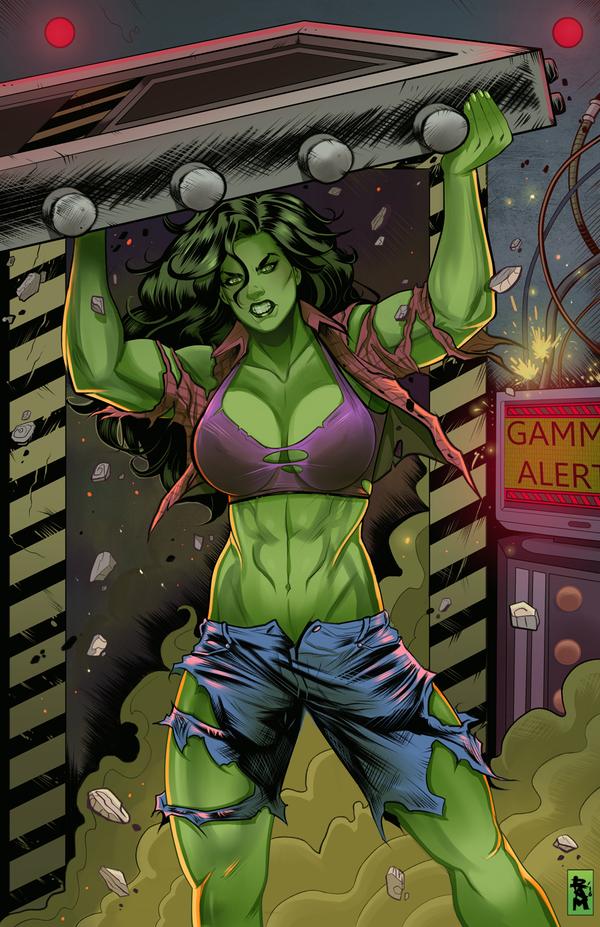 She-Hulk Blank Meme Template