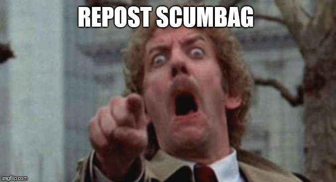 ACCUSE! | REPOST SCUMBAG | image tagged in accuse | made w/ Imgflip meme maker