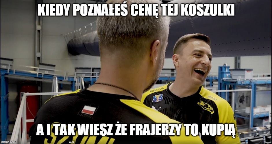 KIEDY POZNAŁEŚ CENĘ TEJ KOSZULKI; A I TAK WIESZ ŻE FRAJERZY TO KUPIĄ | made w/ Imgflip meme maker