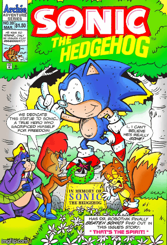 Archie Sonic Issue 20 - Imgflip