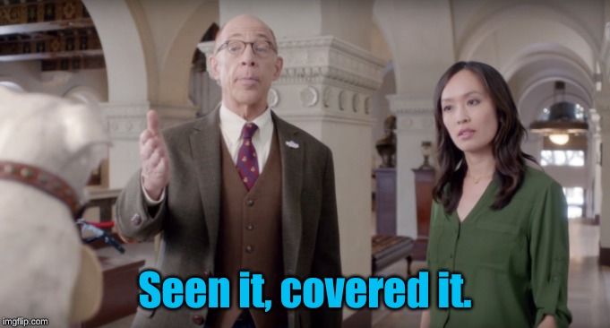 Farmers Insurance | Seen it, covered it. | image tagged in farmers insurance | made w/ Imgflip meme maker