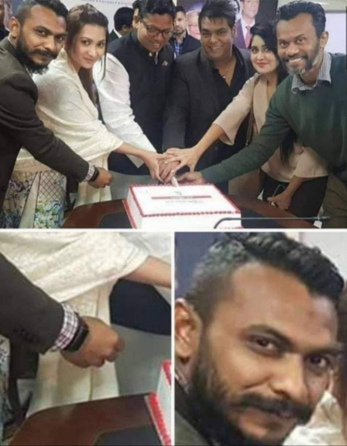 Every one cut the cake exept for this gut Blank Meme Template