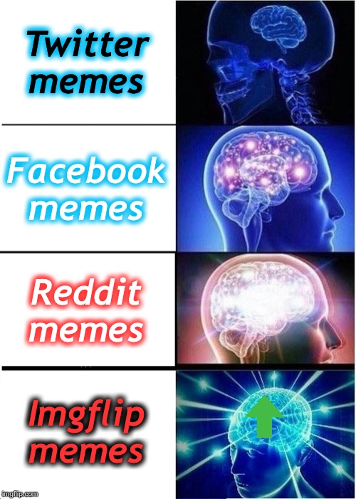 Evolution | Twitter memes; Facebook memes; Reddit memes; Imgflip memes | image tagged in memes,expanding brain | made w/ Imgflip meme maker