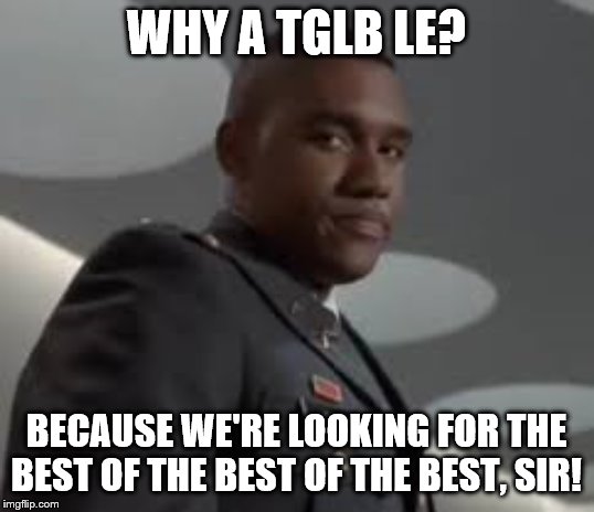 BEST OF THE BEST OF THE BEST SIR WITH HONROS | WHY A TGLB LE? BECAUSE WE'RE LOOKING FOR THE BEST OF THE BEST OF THE BEST, SIR! | image tagged in best of the best of the best sir with honros | made w/ Imgflip meme maker