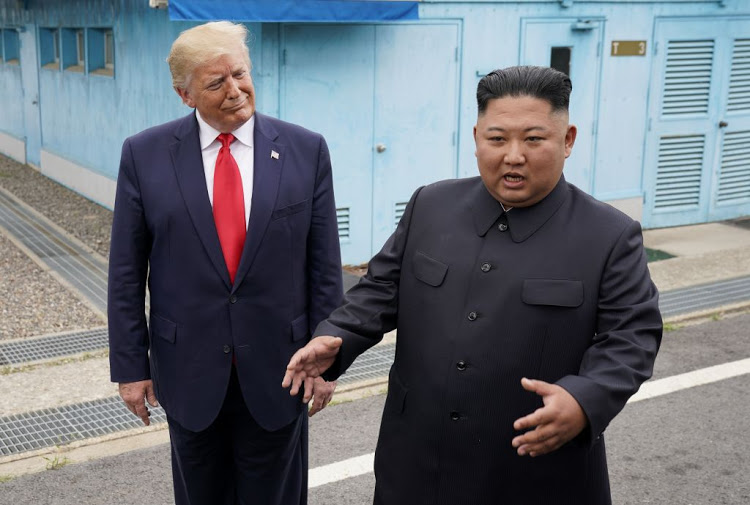 Trump Kim Jong-un Blank Meme Template
