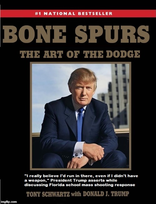 President Bone Spurs | image tagged in donald trump,how tough are you,politics,dodgeball | made w/ Imgflip meme maker