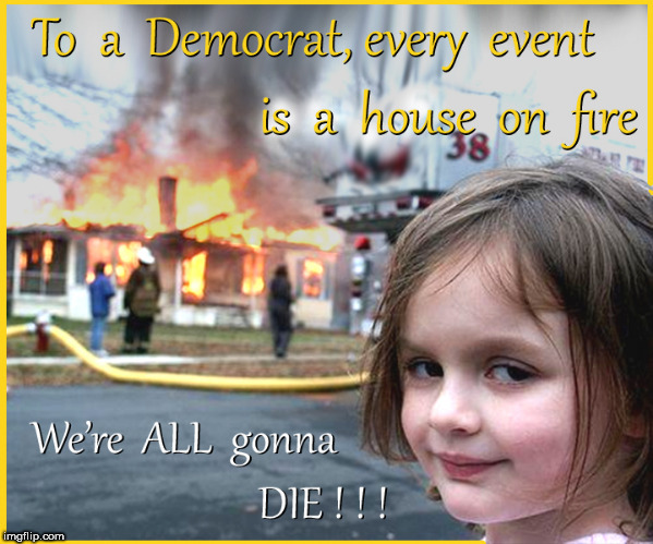 Burning House Girl | image tagged in burning house girl,lol so funny,politics lol,democrats,meme,were all gonna die | made w/ Imgflip meme maker