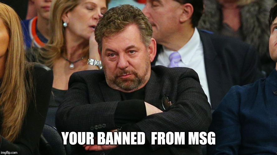 YOUR BANNED  FROM MSG | made w/ Imgflip meme maker