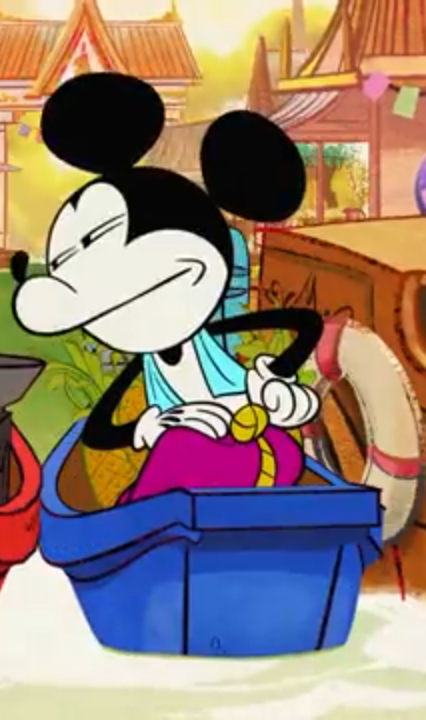 High Quality Smug Micky Blank Meme Template