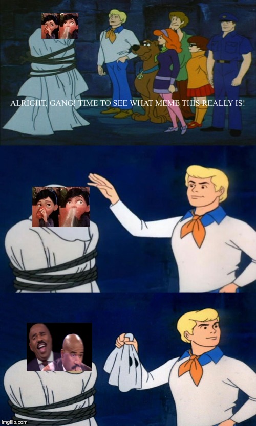 It’s practically the same thing | ALRIGHT, GANG! TIME TO SEE WHAT MEME THIS REALLY IS! | image tagged in scooby doo the ghost | made w/ Imgflip meme maker
