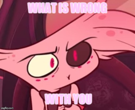 What | WHAT IS WRONG; WITH YOU | image tagged in what | made w/ Imgflip meme maker